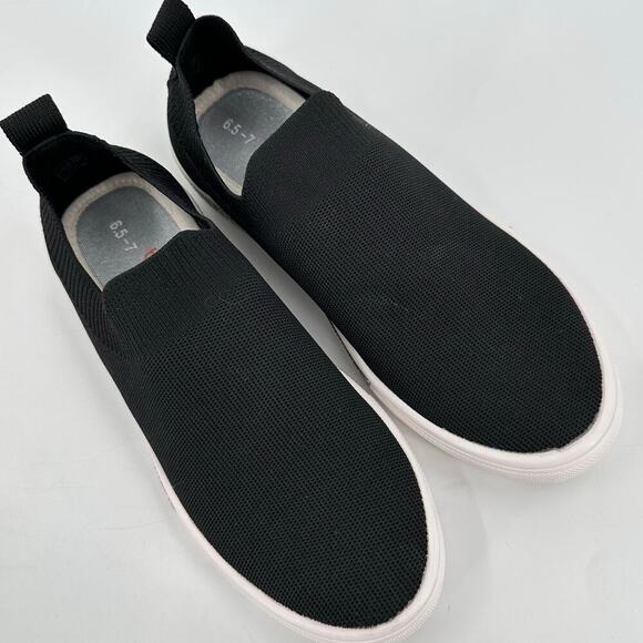 Bernie Mev Sparky Women Slip-On Sneaker Stretch Knit Black Womens EU 37 US 6.5-7 - Picture 4 of 10